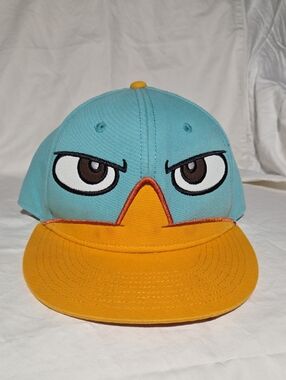 Phineas and Ferb Yellow Cartoon Snapback Hat